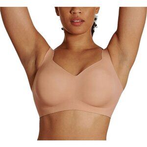 Evelyn & Bobbie Beyond Bra Seamless Wirefree Himalayan Salt EUC 2X(No Pads)